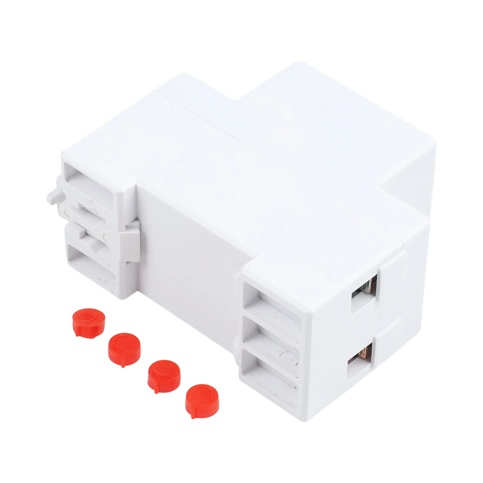 Home Energy Meter Single-phase 220V Digital Easy To Install Efficient Electric Explosion Protection LCD Plastic