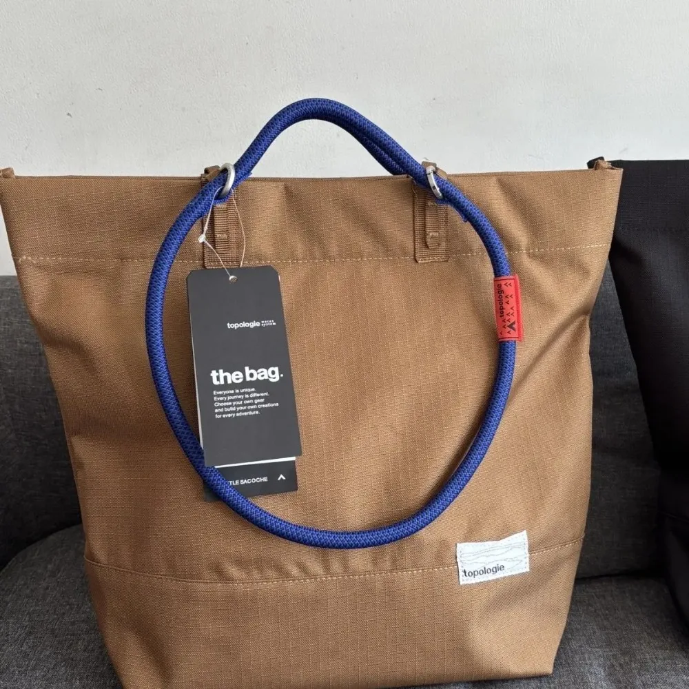 2026 New Tote Bag Large Capacity Unisex Handheld Shoulder 2-in-1 Commuter Crossbody Bag for Men Women