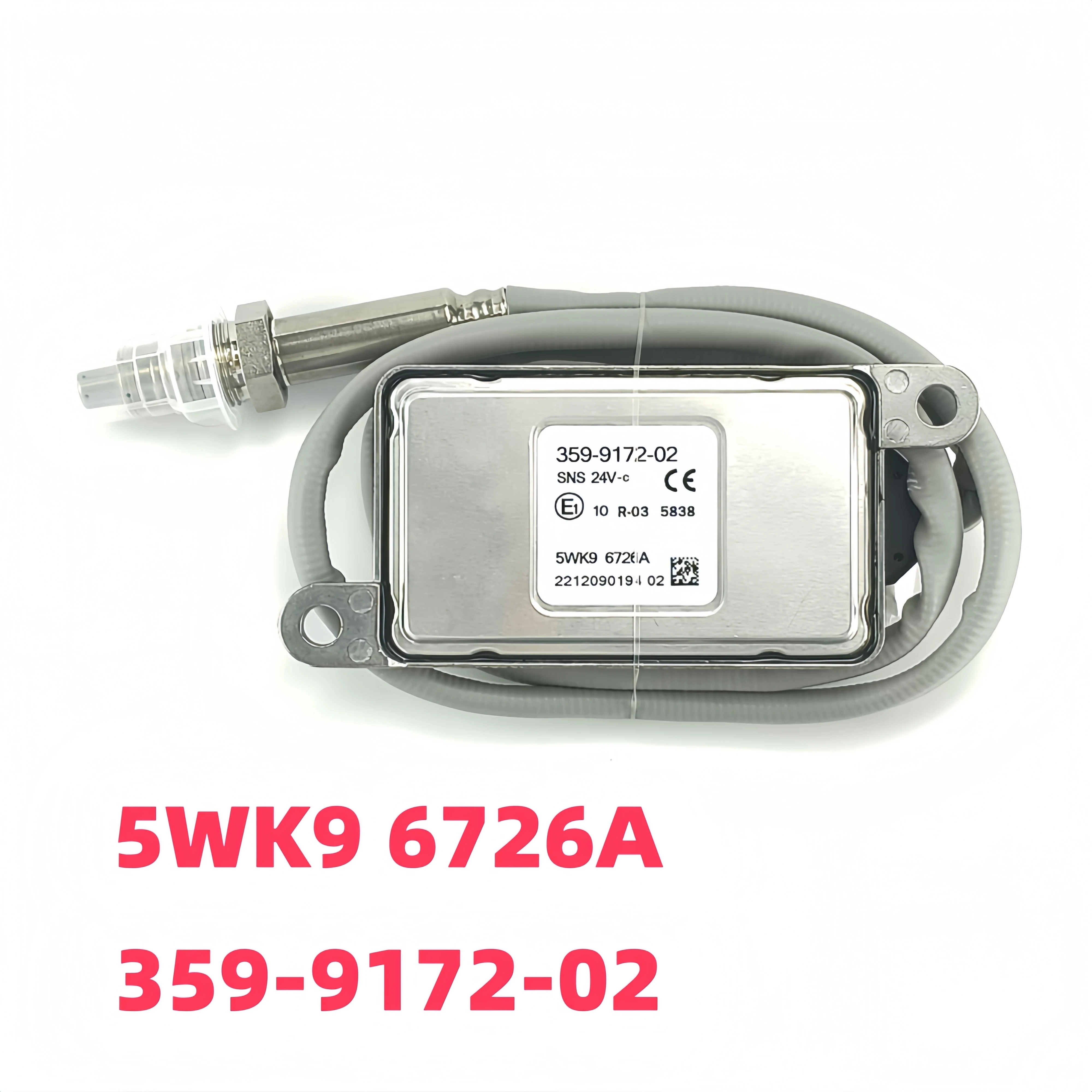 

359-9172 5WK9 6726A 359-9172-02 5WK96726A Nitrogen Oxide Sensor Nox Sensor For Cat 6 Pins Cater Pillar Excavators Accessories