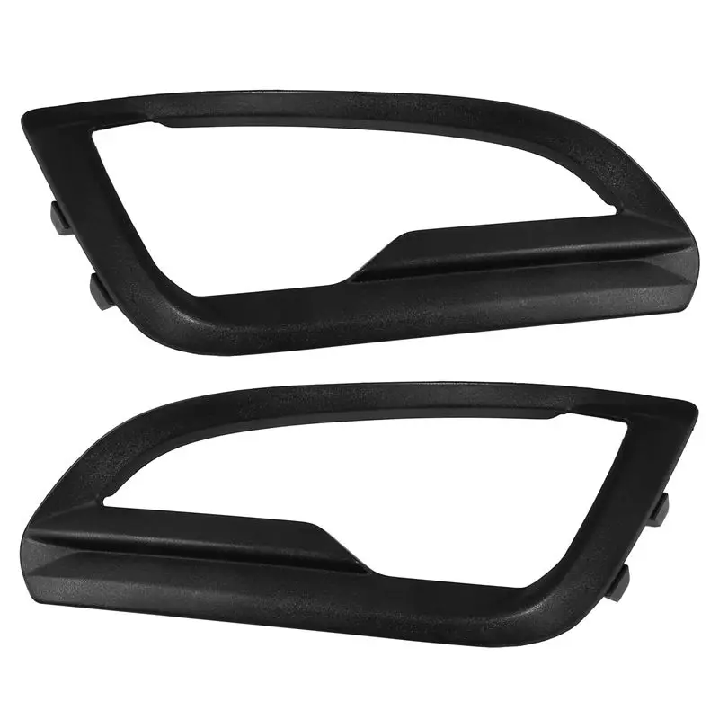 Front Left & Right Bumper Fog Light Cover Lamp Frame Bezel For Ford Ecosport 2018-2022 Headlight Trim Frame-N30R
