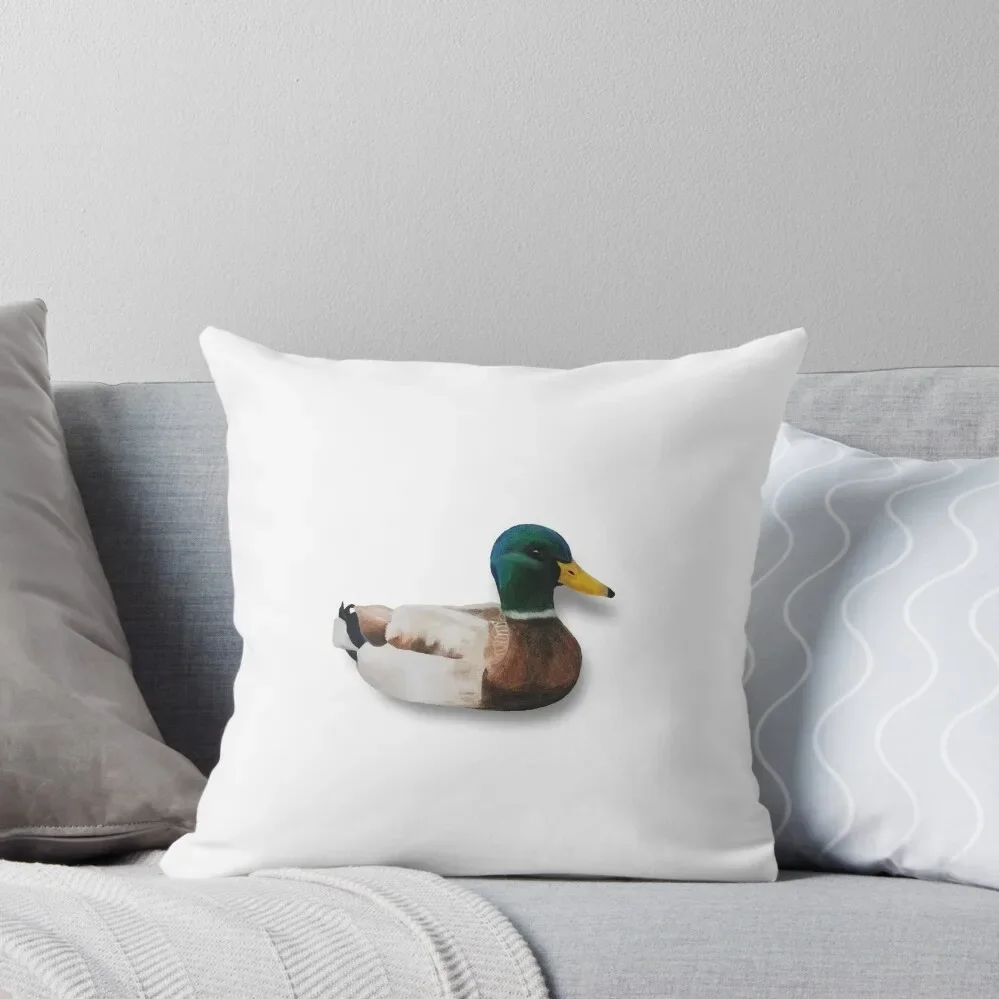 

Mallard Duck Throw Pillow Pillowcase Cushion Decorative Sofa Cushions