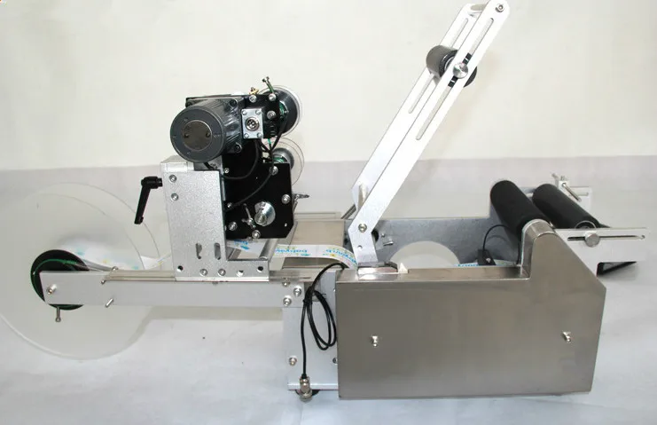 Top Quality MT-50D Semi Automatic Round Bottle/jar Labeling Machine With Hot Stamp Coder