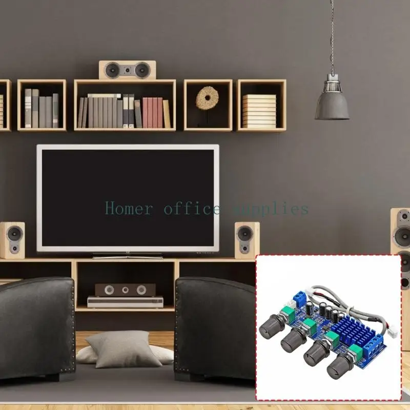 K43B Stereo Power Amplifier Board with Terminal Block Wiring, TPA3116D2 2 x 80W