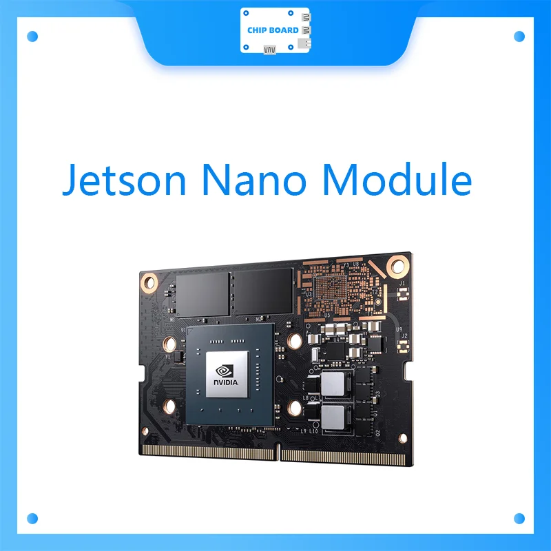 NVIDIA Jetson Nano Module (B01), система AI готового производства на модуле (SOM), с 16 ГБ EMMC