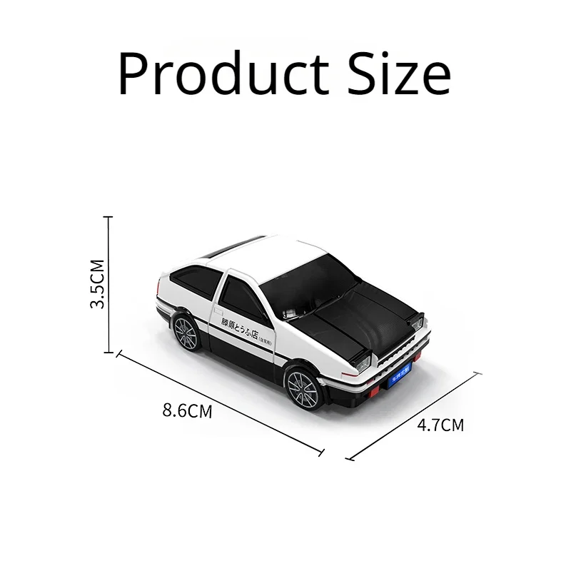 For Toyota Baja key cover, AE86 car model shell, remote control protective cover refit,key case keycap car accessories Key Chain