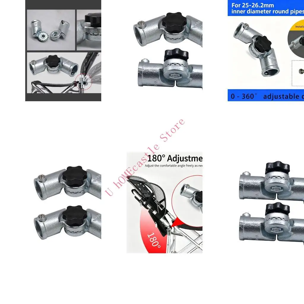 63HF Multiple Angled Adjustable Gear Joint For Fishing Chair Backrest With Strong Locking System