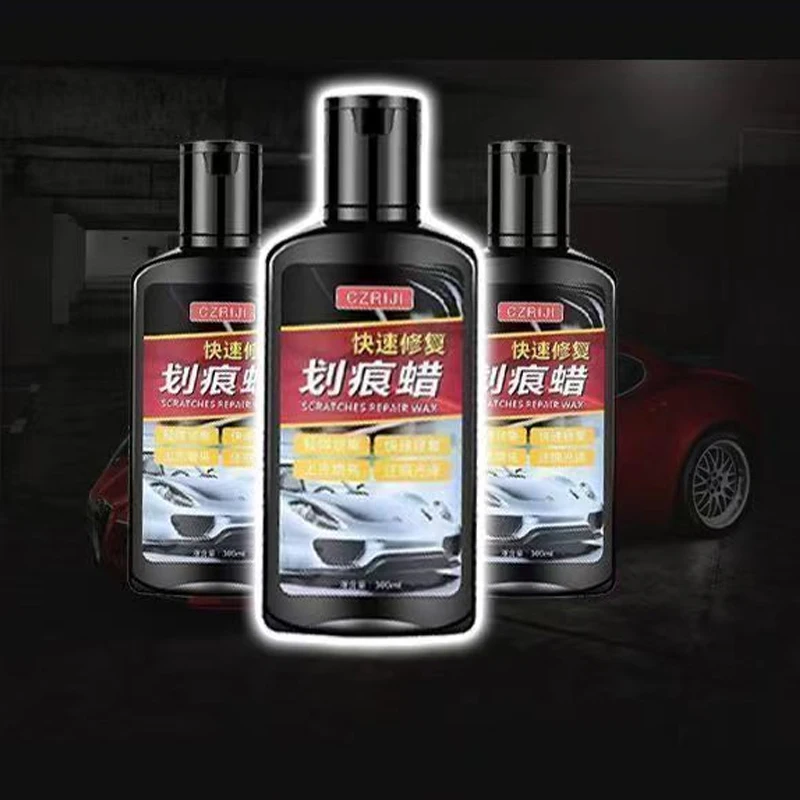 Car Motorcycle Electric Vehicle Super Strong Nano Repair Scratch Wax Metal plastic paint surface scratch Broken Care Shiny 300ml