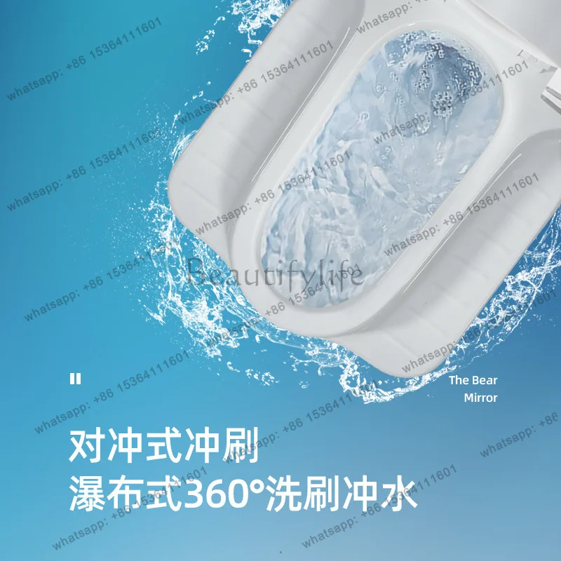 Squatting dual-purpose toilet toilet can squat and sit two-in-one deodorant toilet