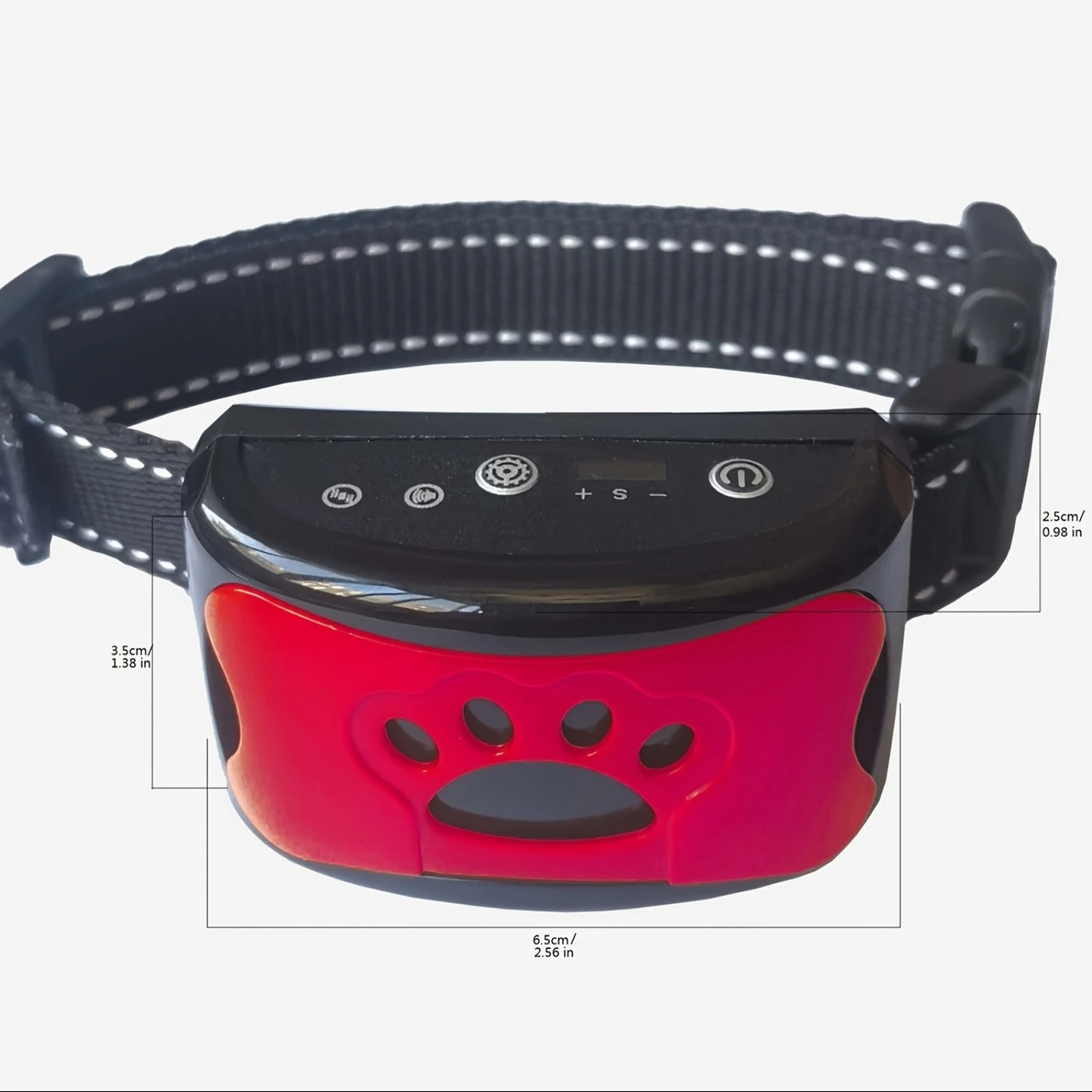 Intelligent Anti Barking Dog Collar, Waterproof And Rechargeable Training Collar, Preventing Excessive Barking And Enhancing Com