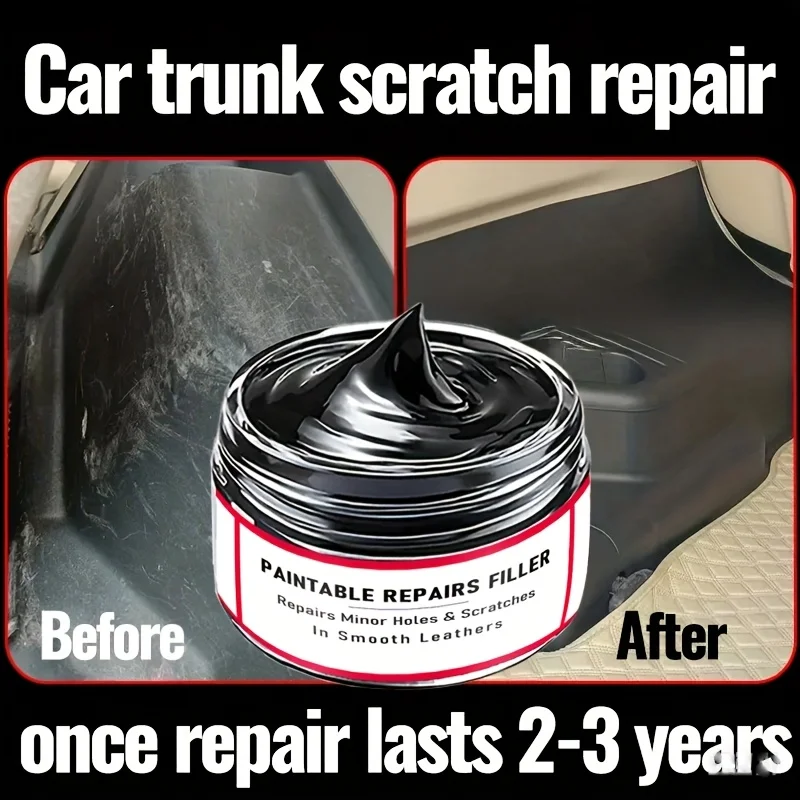 1 Piece 100g Car Interior Refurbishment Wax - Plastic Parts Renewing, Interior Shine Wax, Tire Protection, Black Vehicle Yellowing Repair and Nano Crystal Layer - Effectively Removes Scratches, Repair Formula, Interior Protection |   Smooth Surface |   Nanocrystalline Layer
