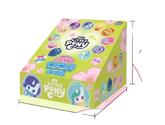Reosee My Little Pony Chilling Sits Serie 1 Pluche Blind Box Zachte Gevulde Tas Hanger Bureau Ornament Voor Volwassen Verzamelaars