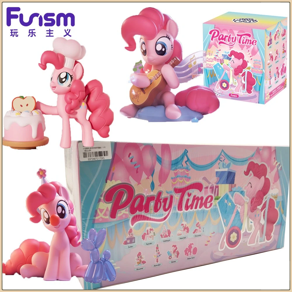 

Genuine FUNISM My Little Pony Blind Box Party Time Series Adorable Pinkie Pie Toys Stylish Desktop Ornament Kids Exquisite Gifts
