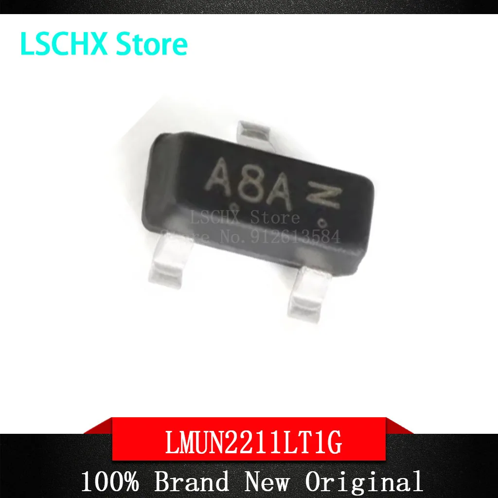 20piece LMUN2211LT1G genuine original screen A8A SOT-23 50V / 100mA SMD transistor