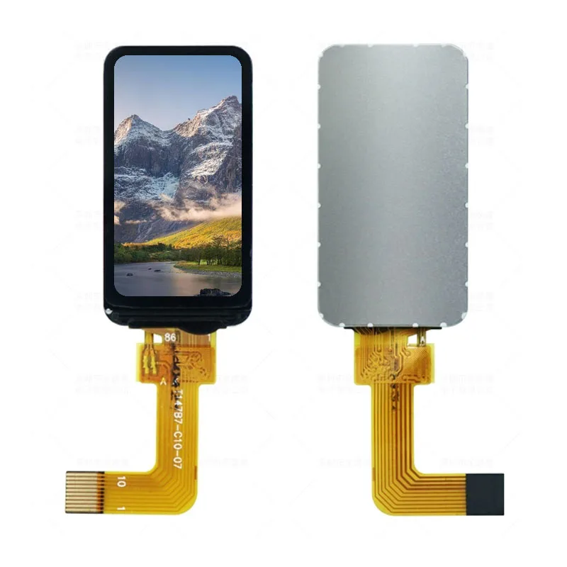 1.47 Inch ST7789 TFT LCD Display Module, 172x320 Round Corner SPI Color Screen with 10-pin Plug-in Connector Small LCD Module
