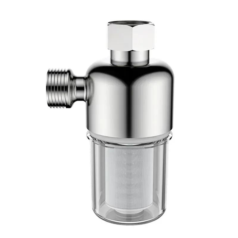 Household Water Heater Pre-filter Shower Tap Water Anti-scale Water Purification Filter Universal No-replacement Filter Element