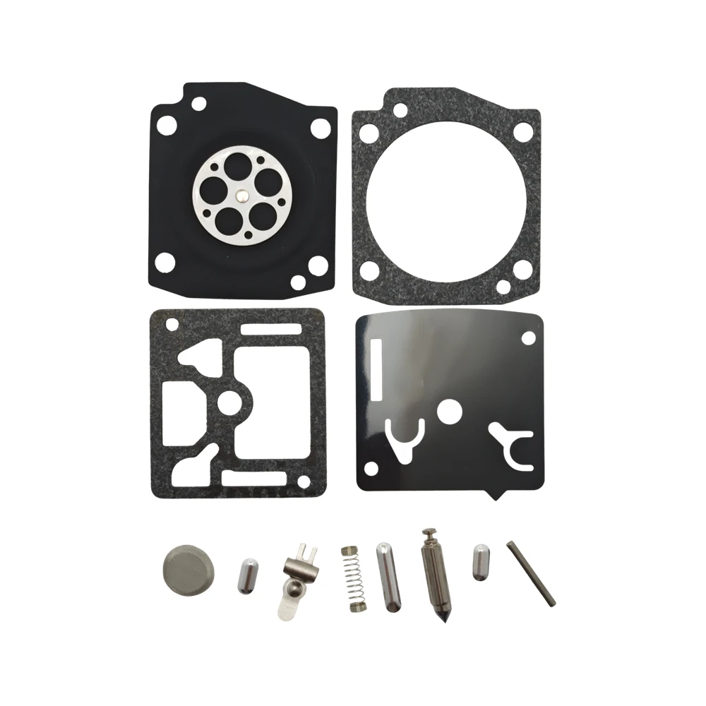 10pcs Carburetor Repair Diaphragm Kit For Husqvarna 340 345 346 353 350 346XP Chain Saw Spare Part Zama RB-122 RB 122