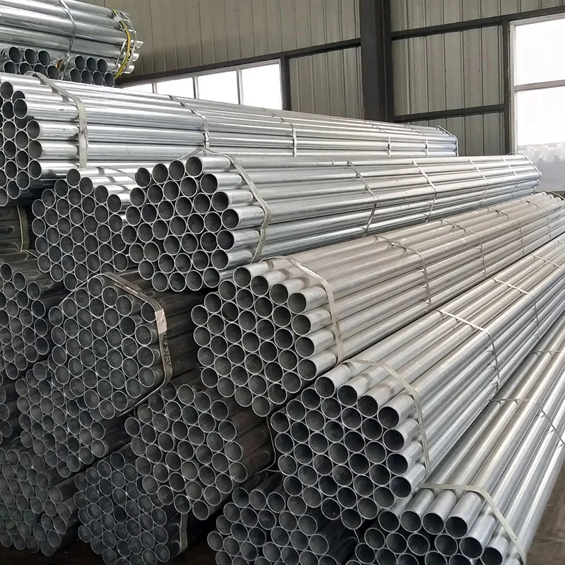 Large Diameter Galvanized Steel Pipes Used Street Lighting Poles 400mm Q235