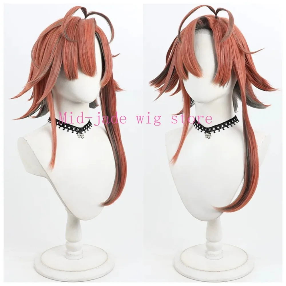 Anime Limicha Cosplay Wig with Teased Hair Roots and Layered Two Tone Gradient for Halloween Costume Balls and Fan Meetups