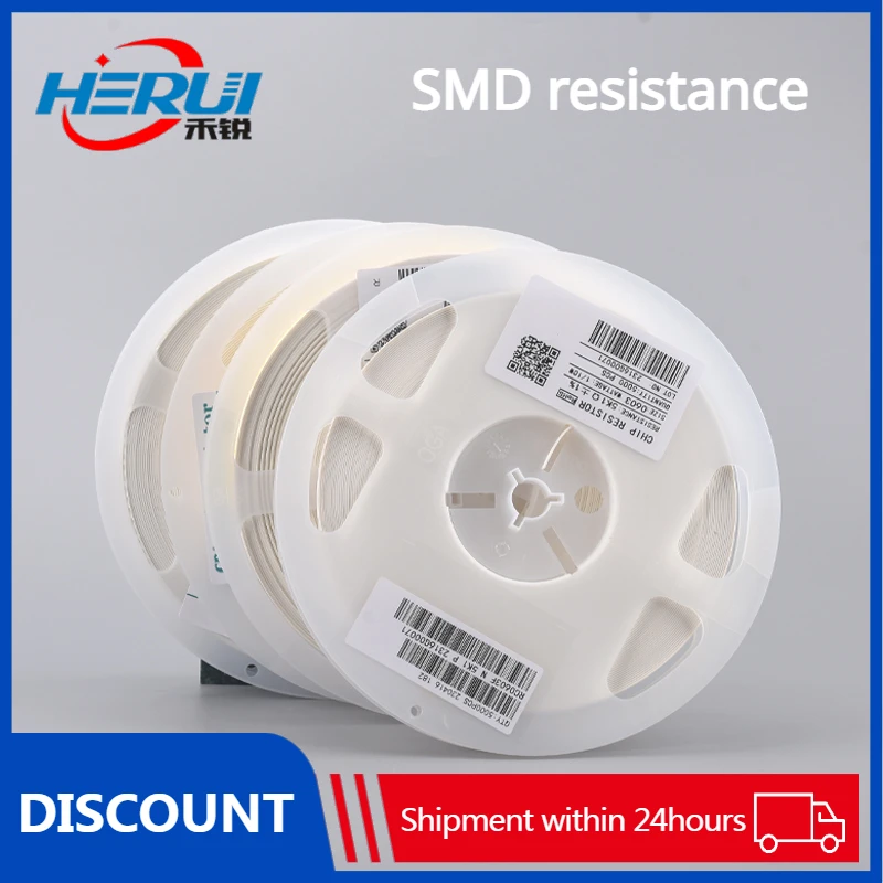 SMD resistance 0402 0603 0805 1206 1% 0R100r 1K 10K 2K 4K7 5K1 10K