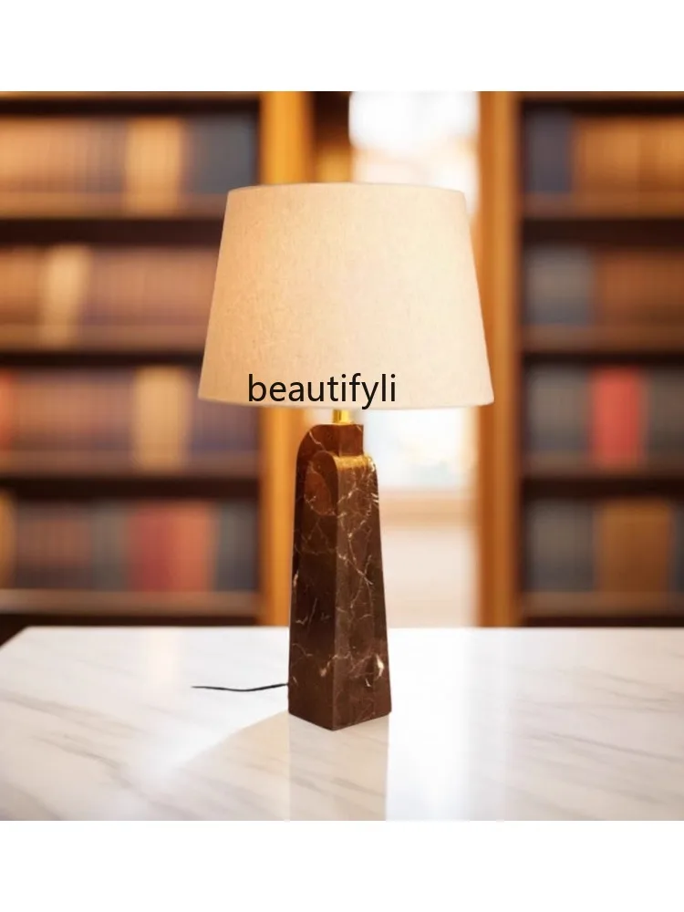 Designer Model Hotel Office Decorations Lamp Model Room Living Room Bedroom Creative Marble Table Lamp home accessories