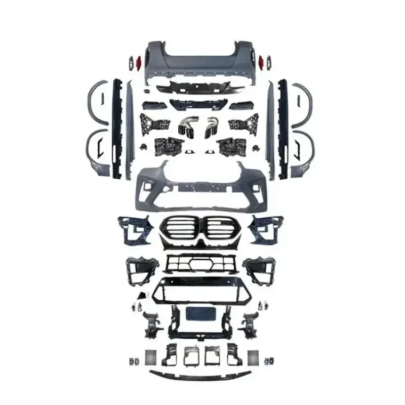 

Комплекты для переоборудования стиля X6M, комплект для подтяжки лица, передний бампер автомобиля для серии S X6, обновление до X6M G06 LCI