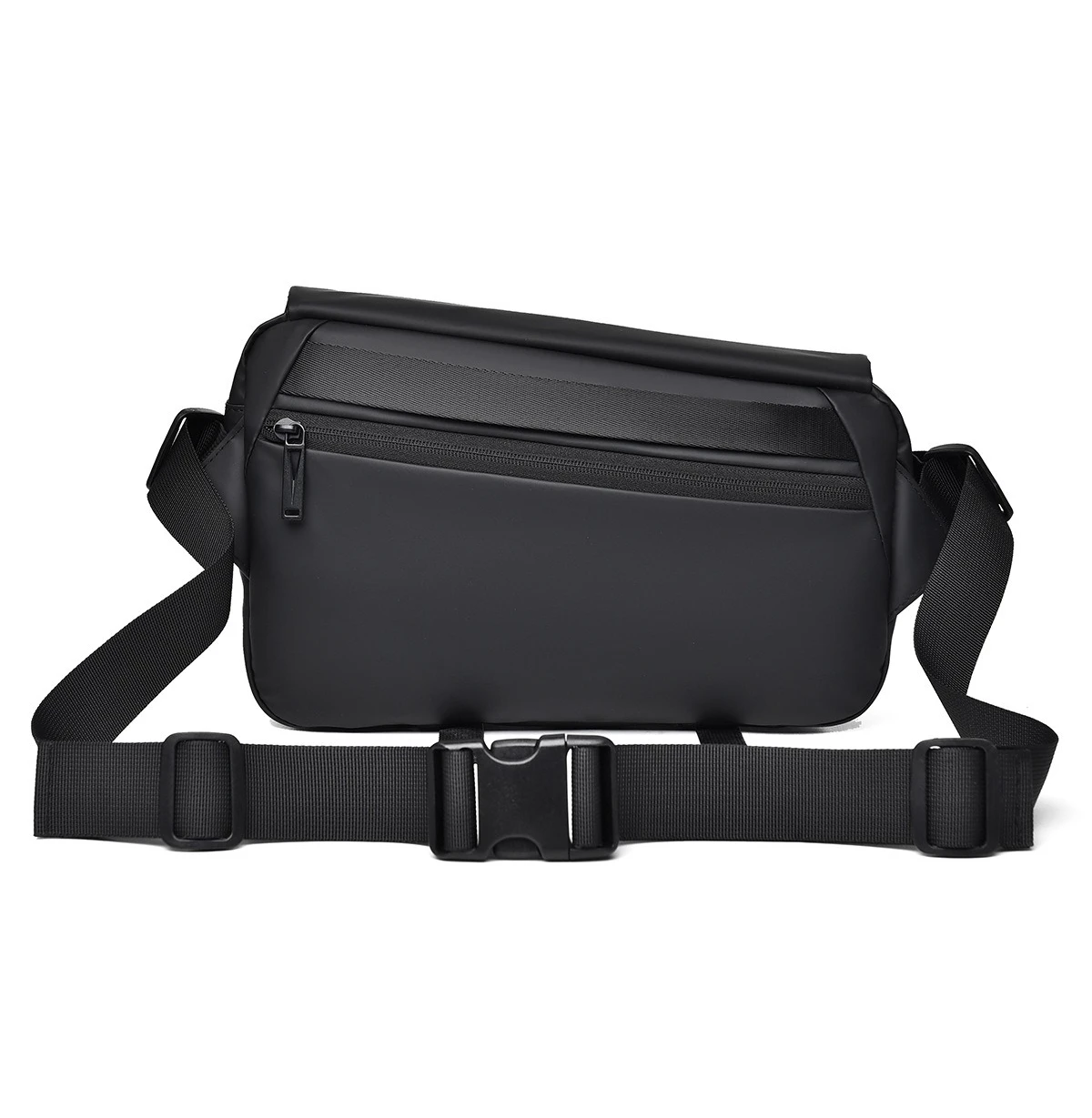 New Minimalist Men's Chest Bag, Multi-functional Casual Outdoor Single-shoulder Bag, Large-capacity Waterproof Crossbody Bag