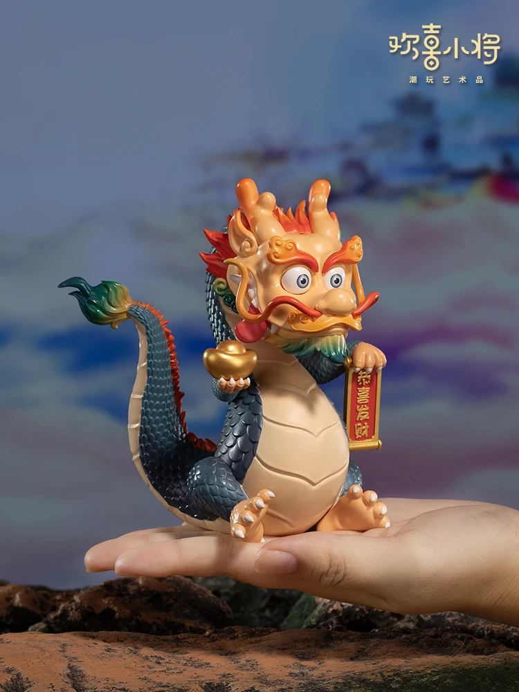 Exquisite Artwork Chinese Dragon Model May Prosperity Be With You Creative Gifts Desktop Decoration Home Decoration Crafts