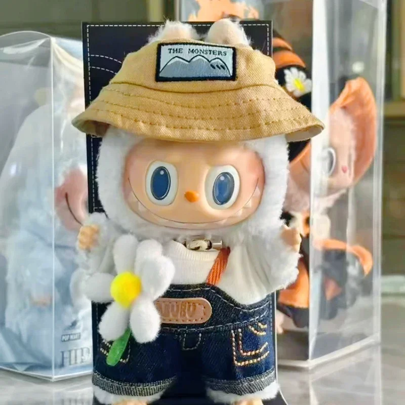 

Sweet Princess Labubu The Monsters Fall In Wild Series Plush Vinyl Doll Backpack Pendant Decoration Keychain Fans Collect Gifts