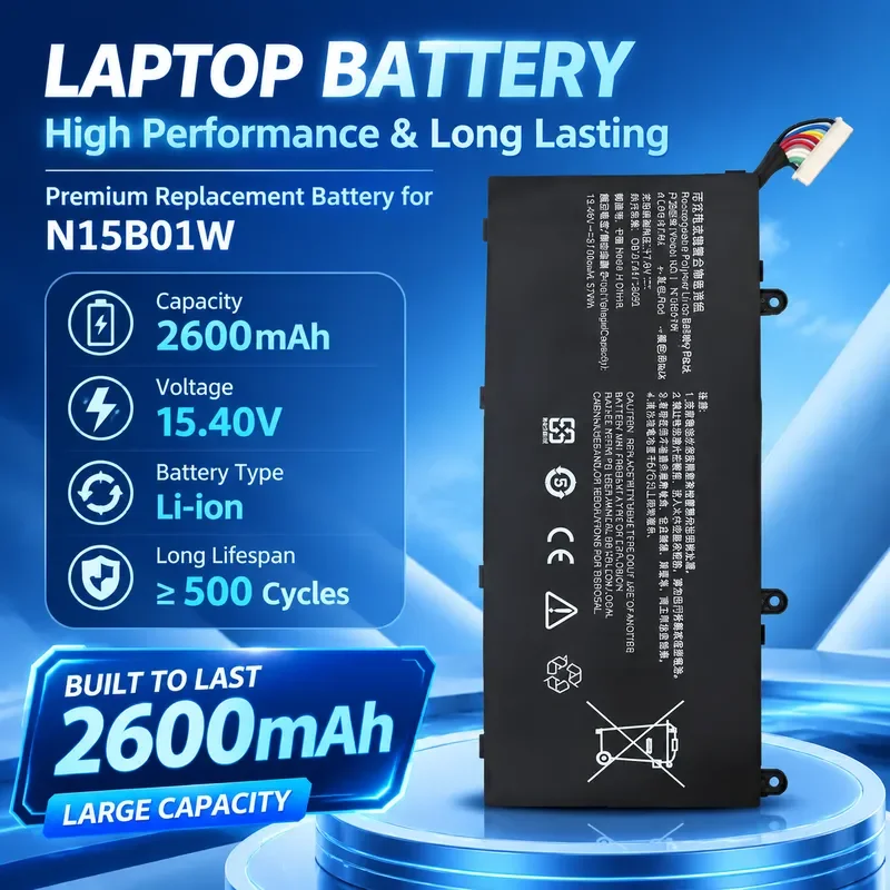 N15B01W  battery For Xiaomi Ruby 15.6 TM1802 XMA2001 XMA2011