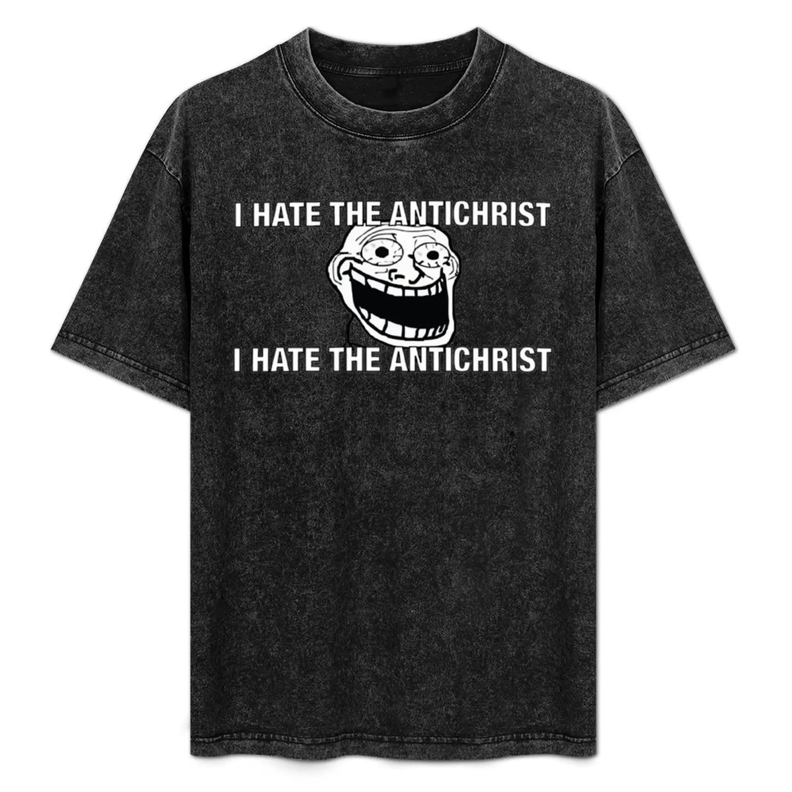 

I HATE THE ANTICHRIST T-Shirt Lightweight Gym Training T-Shirt