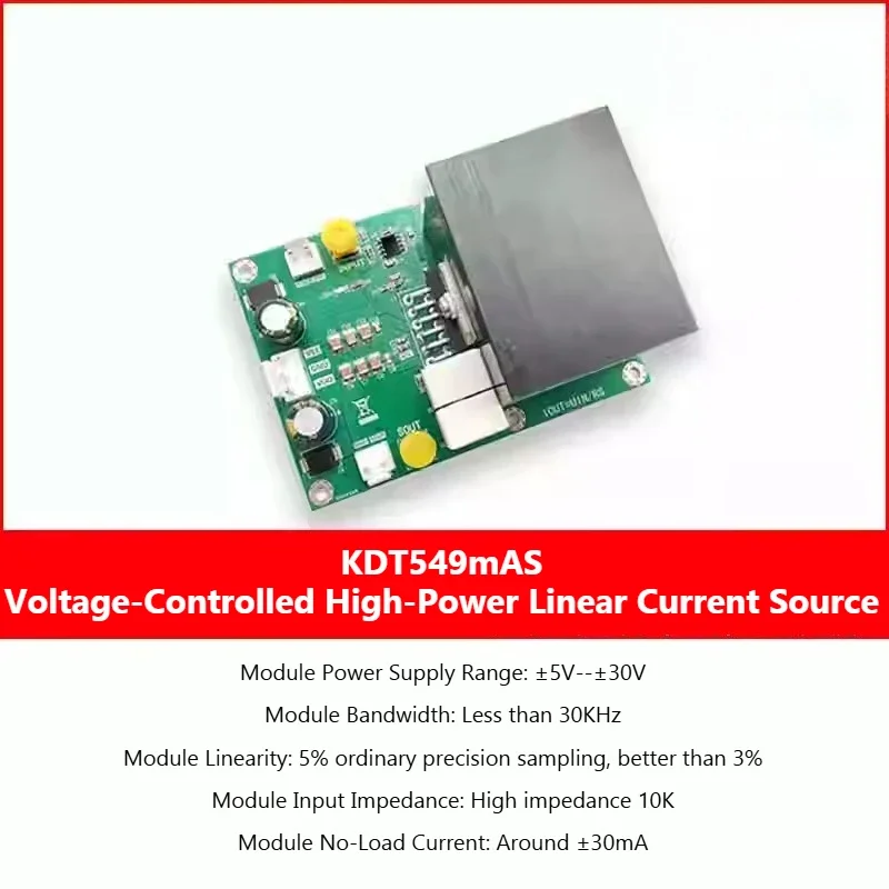ViVaSOPA549T Module Voltage-controlled Constant Current Source High Voltage And High Current Amplifier VI Howland Current Source