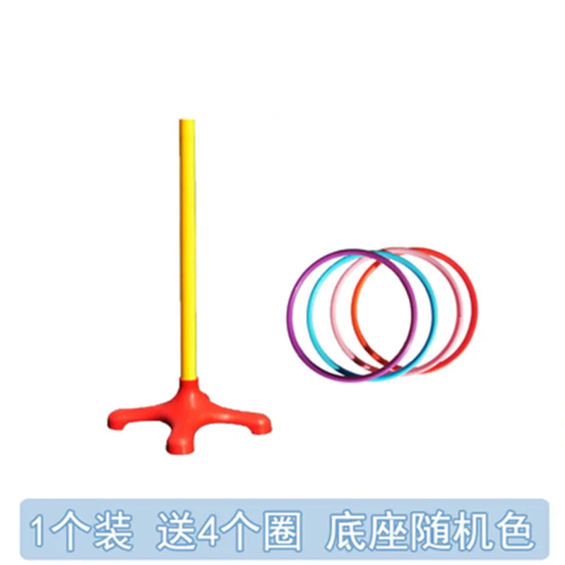 Ringen + Toren Set Gooien Ring Toss Tuin Buitensporten Speelgoed Gooien Kinderen Ouder-kind PK Snelheidstraining Gooien Games