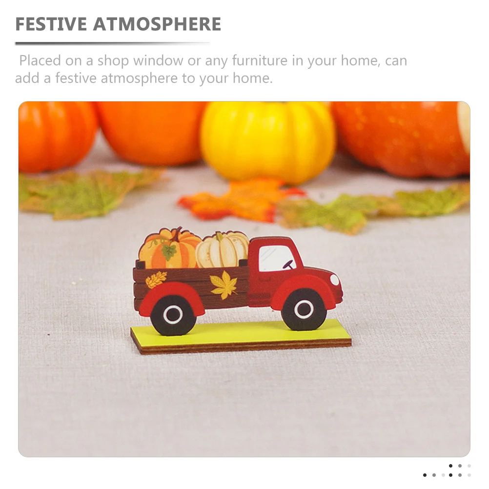 2 pezzi bomboniere per feste di ringraziamento decorazioni per auto emblemi per la casa decorazioni per il desktop autunnali cartello in legno di zucca decorazione autunnale il regalo