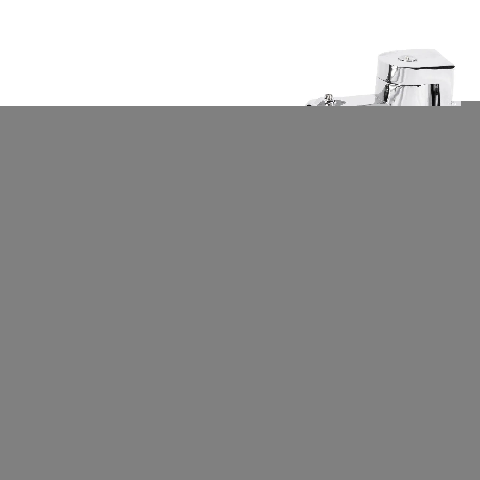 

Double Curved Shower Rod Adjustable from 44 in. to 70 in. - Chrome Finish