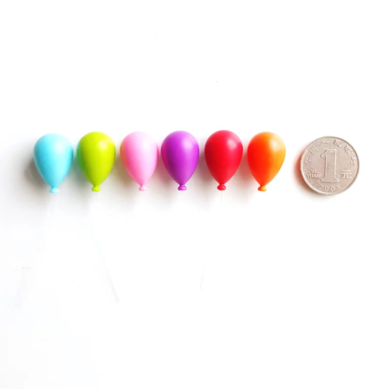 6pcs Balloon Fridge Magnet Cartoon Mode Whiteboard Magnetive Sticker Refrigerator Home Kitchen Decoration Kitchen Accessories