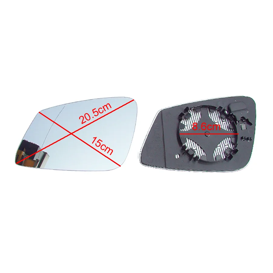 For BMW X1 2017-2020 / X2 2020 Car Accessories Rearview Mirror Lenses Exterior Side Reflective Glass Lens with Heating