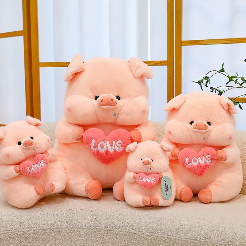 23cm Kawaii Pig Plush Toys Pillow Cartoon Lovely Pig Plush Doll Soft Stuffed Animals Doll Cushion Birthday Gift For Girlfriend