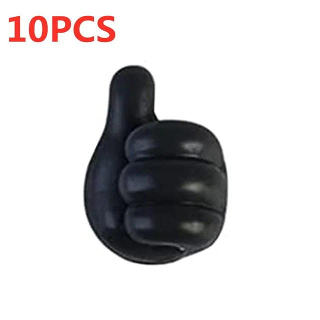 Siliconen Duim Muurhaak Kabelbeheer Draad USB Organizer Clips Muurhaken Hanger Opslaghouder Voor Keuken Badkamer Thuis