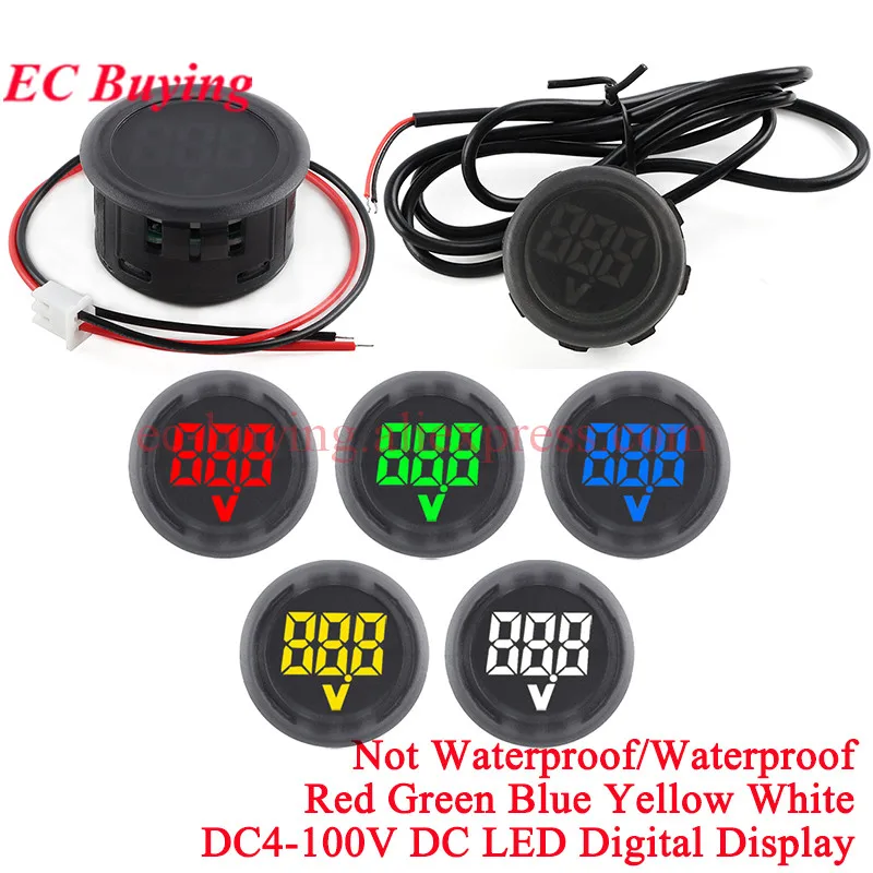 1-10Pcs Round Dc 4-…