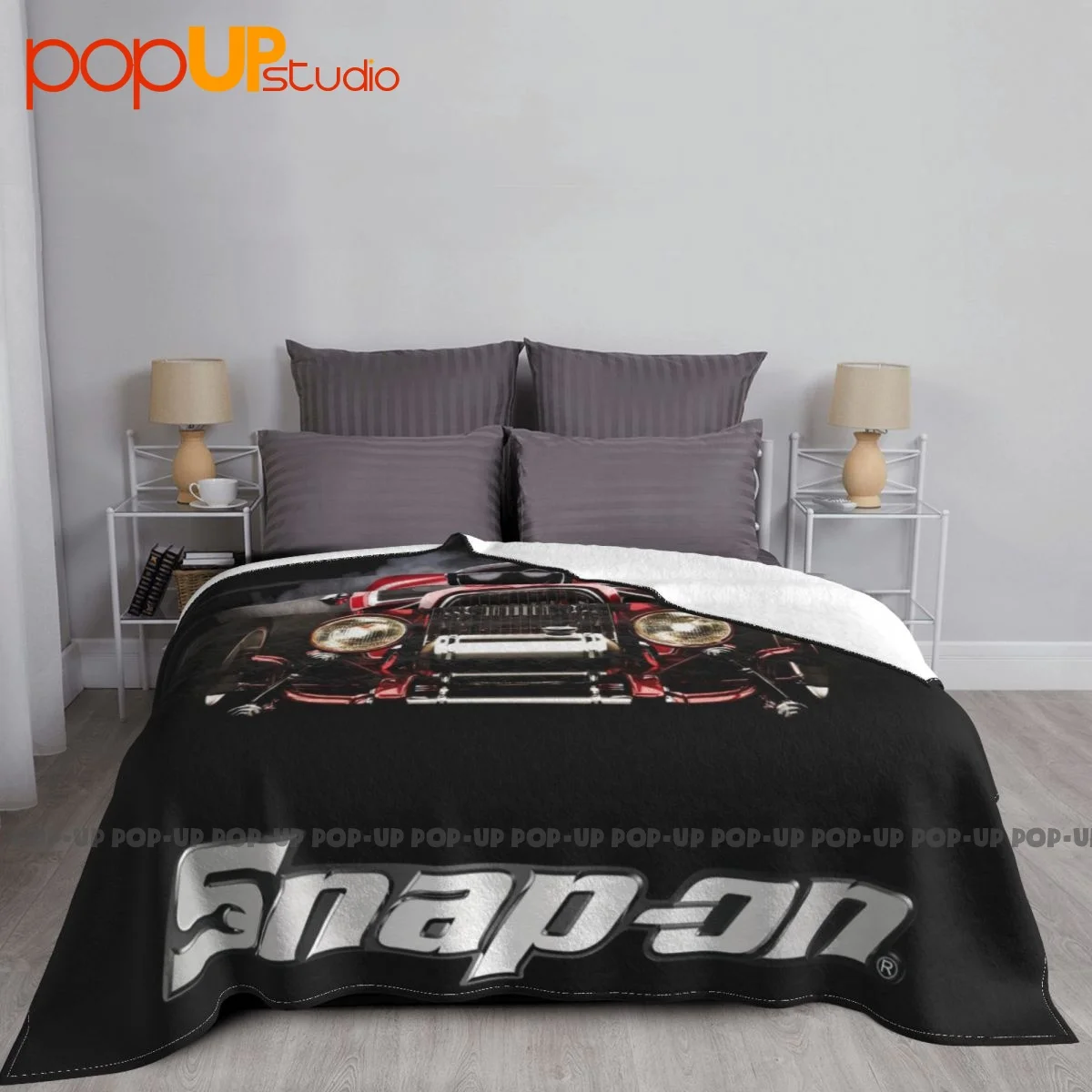 Snap On Tools P-377 Blanket Casual New Style Super Soft Bedding Travel Decorative Sofa