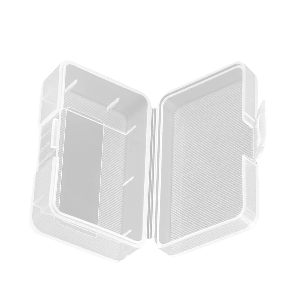 

Storage Box Clear Pp Plastic Case For 9V Batteries Organizer Small Waterproof Container With Lid For Travel Home Safety