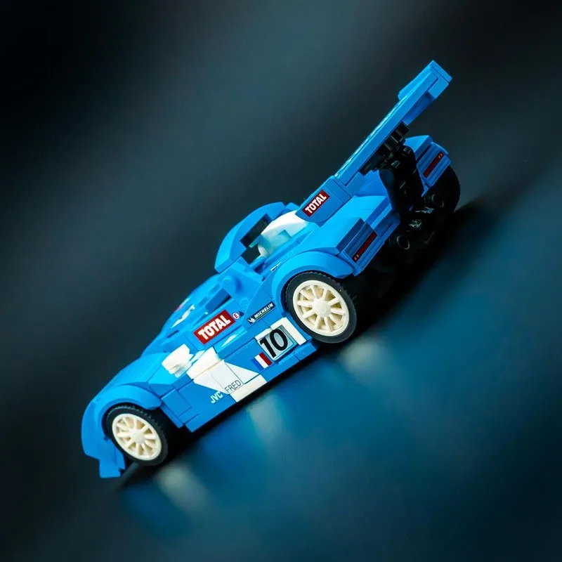 MOC-237689 جديد B98 الكلاسيكية الرياضية سباق السيارات بنة نموذج، 166 أجزاء، الأولاد الأطفال عيد ميلاد بناء الالعاب العملاقة هدية