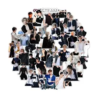 55Pcs/Set Idol Boy &TEAM New Album Mark On Me Stickers Waterproof Stickers K FUMA EJ YUMA JO HARUA TAKI MAKI NICHOLAS Fans Gifts 2