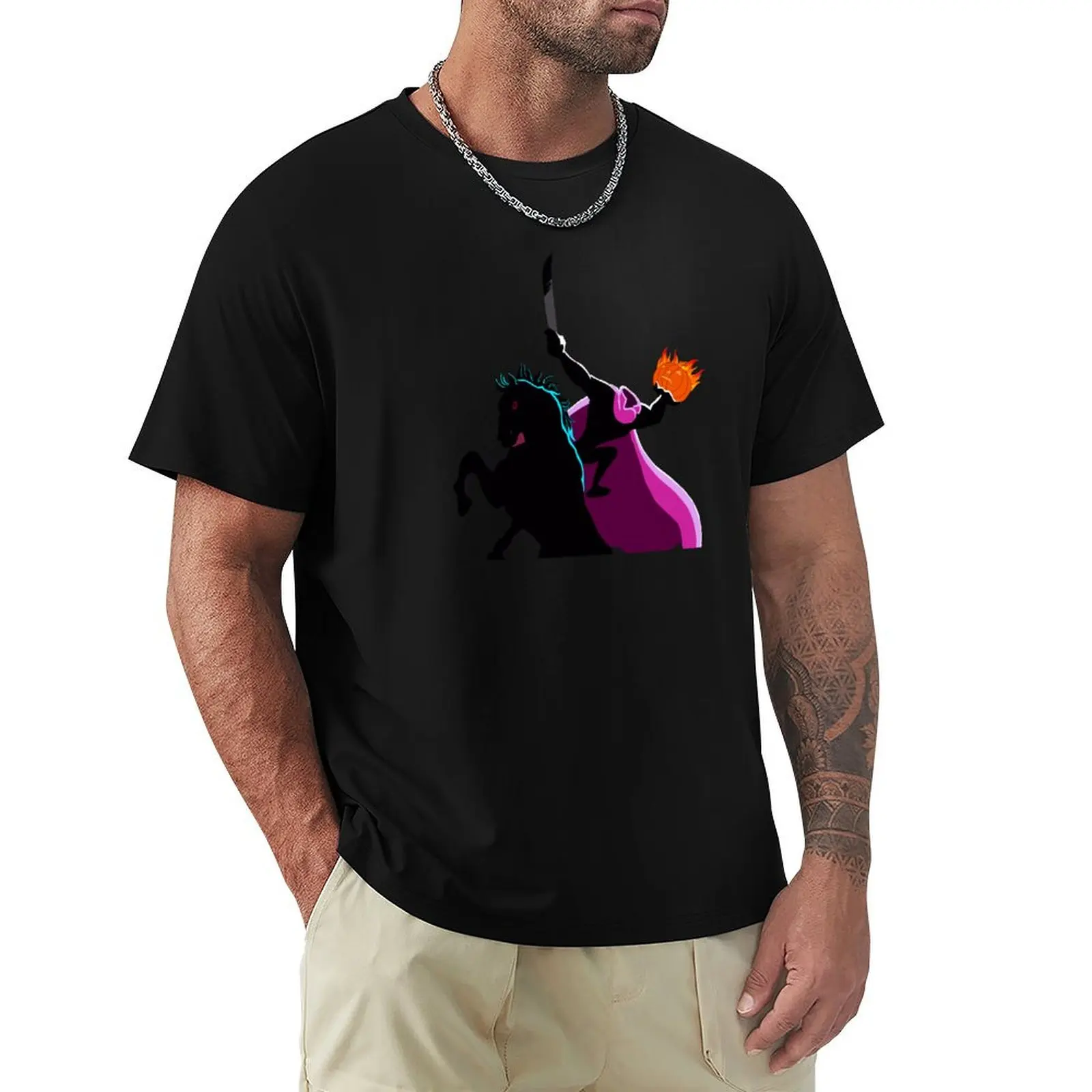 

Headless Horseman T-Shirt anime t shirts plus size tops summer top men tshirt