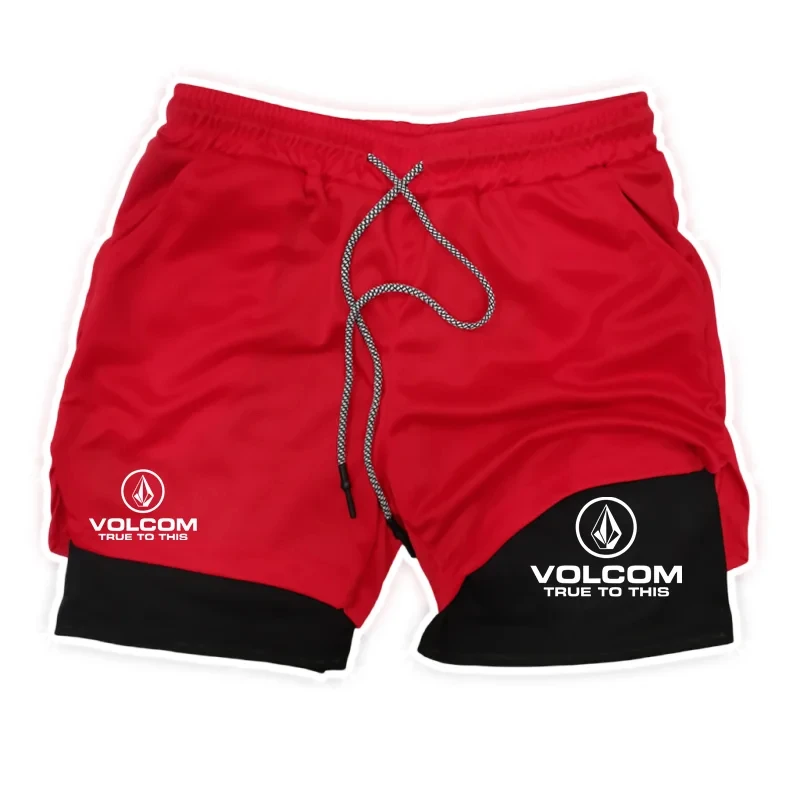 

Men's best-selling summer breathable shorts, featuring pockets for storing mobile phones and hooks for hanging towels.