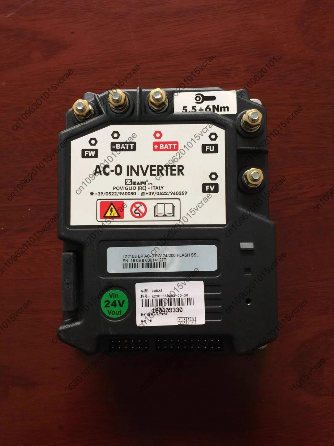 LZ2166 LZ2153 AC0 24/200ASSL Zapi Controller