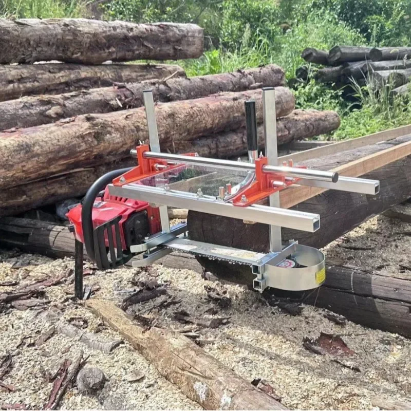 Open frame, chainsaw chain saw auxiliary frame