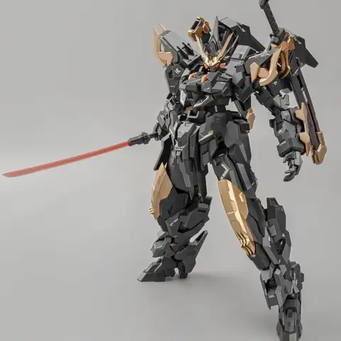 플래시 팬텀 Iii Raven Exceed - 유형 1/100 Mech 조립 모델 키트 액션 피규어 어린이 퍼즐 장난감 장식 선물 소장품