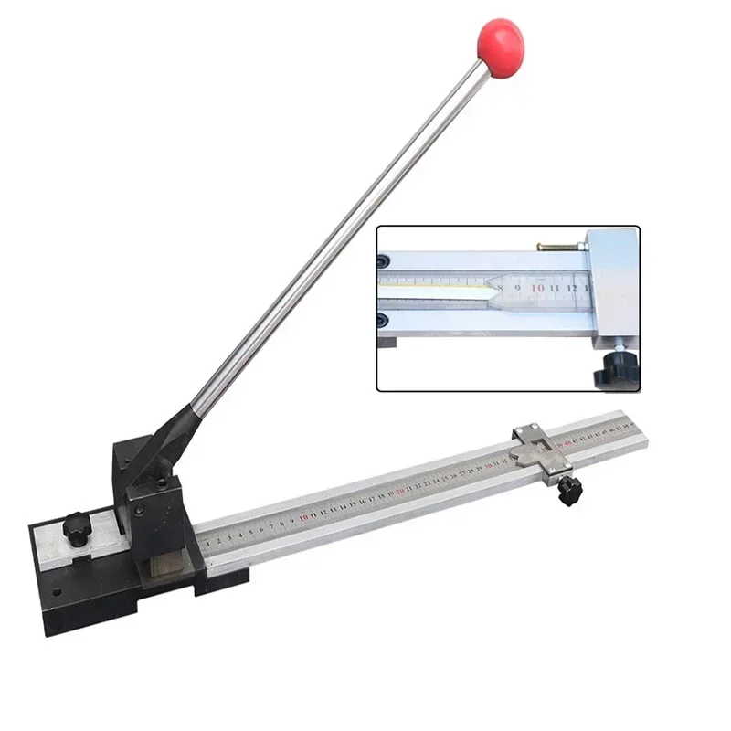 Manual Die Cutting & Creasing Machine, Hand Press Die Cutter for Craft Paper board Leather Workshop Processing