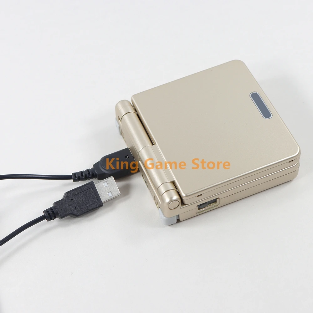 

50pcs Black USB Charging Advance Line Cord Charger Cable for Gameboy Advance GBA SP USB Power supply charger cable for GBA SP
